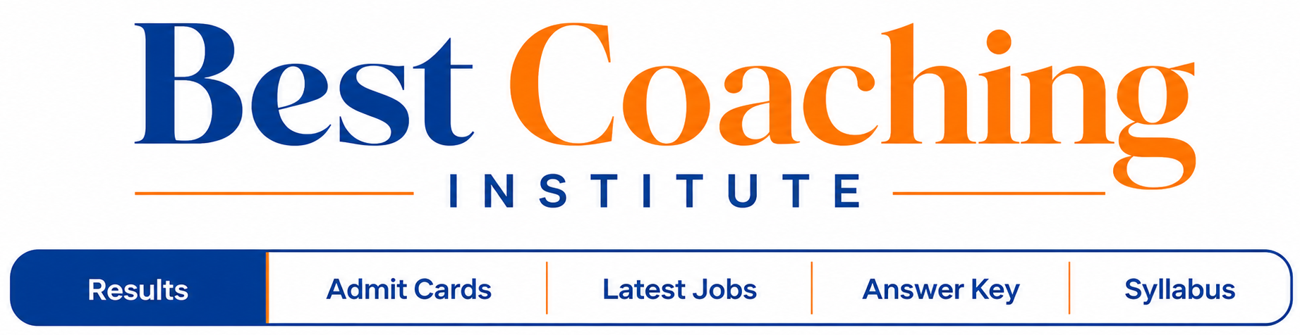 Best Coaching Institute Logo