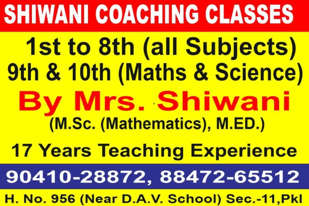 Shiwani Coaching Classes