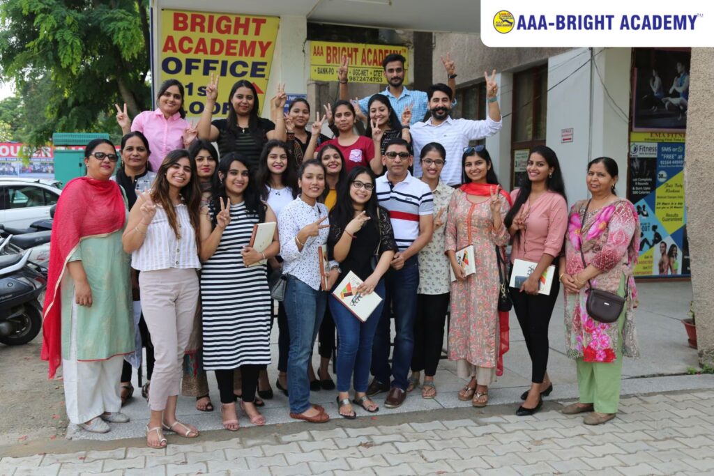 AAA Bright Academy time table Mohali