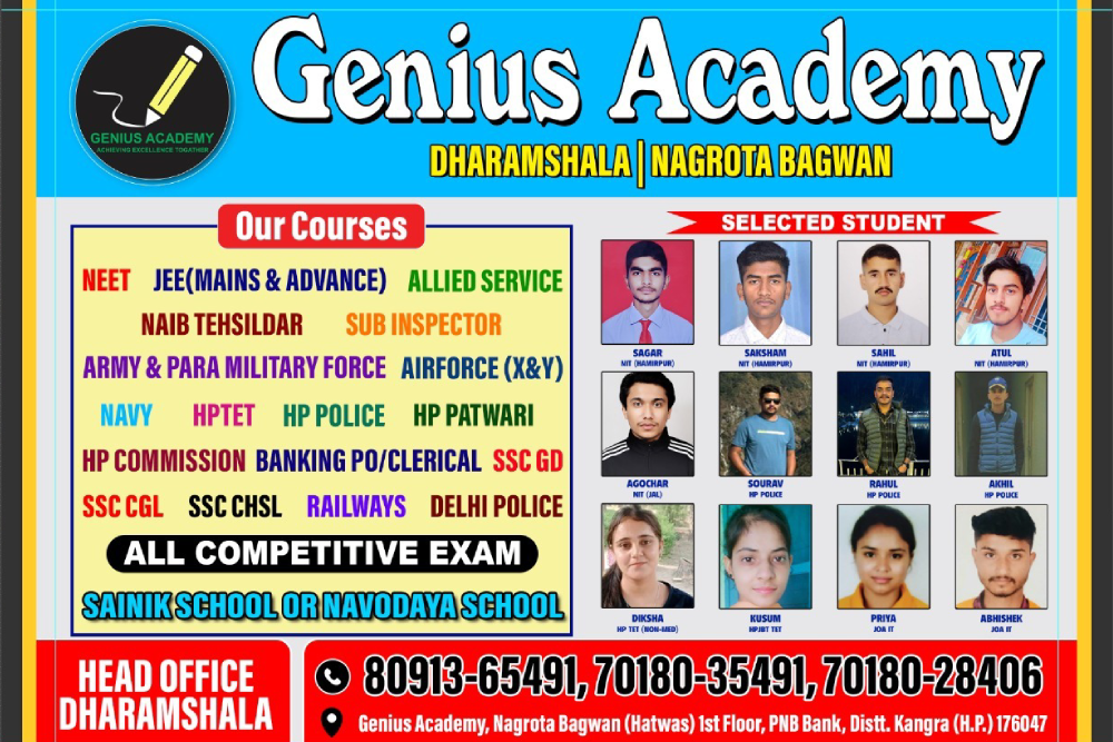 Genius Academy Nagrota Bagwan