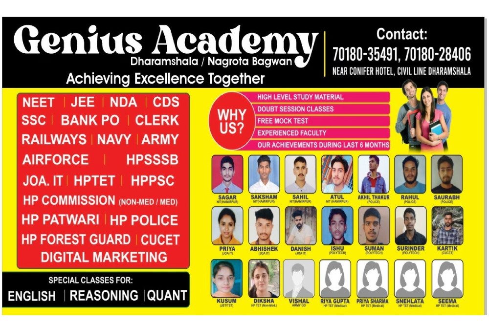 Genius Academy Nagrota Bagwan