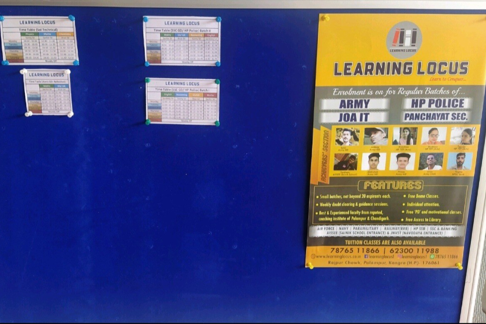 Learning Locus