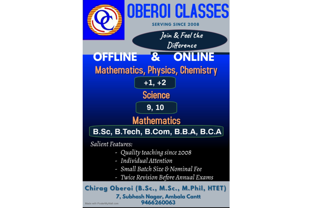 Oberoi Classes