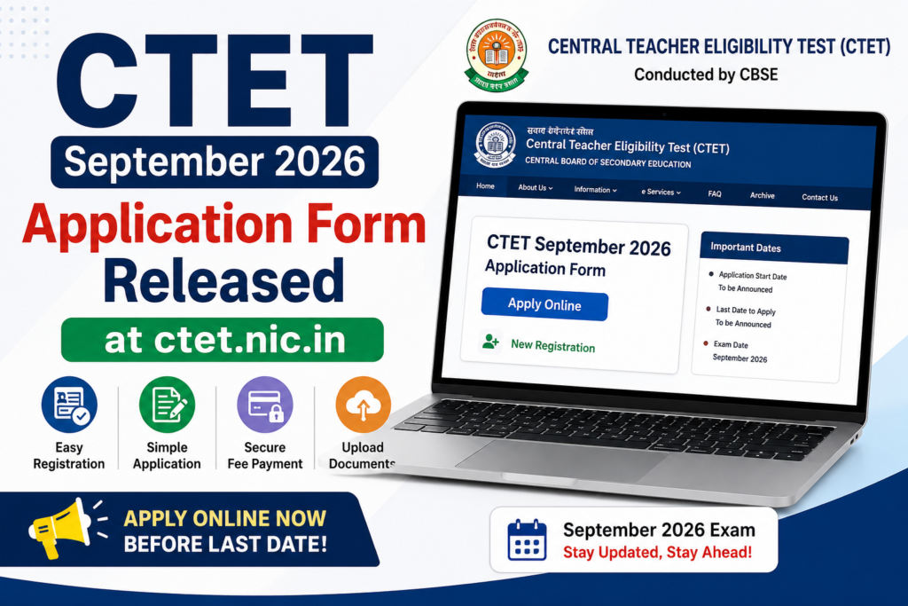 CTET September 2026