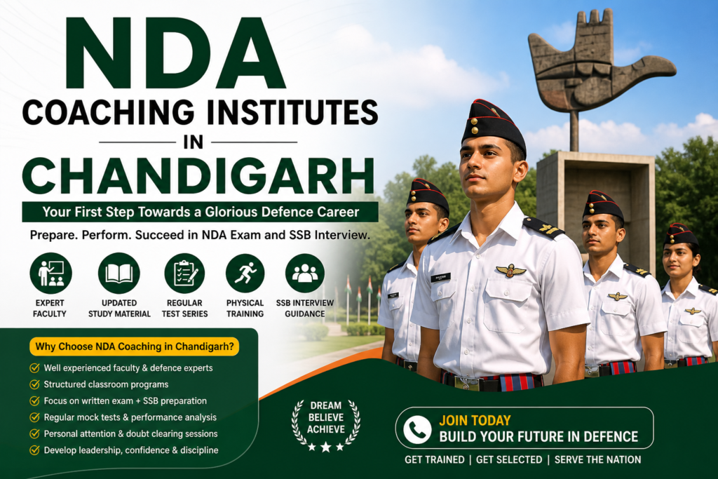 NDA Coaching Institutes in Chandigarh