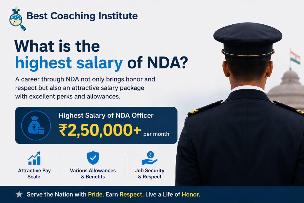 highest salary of NDA