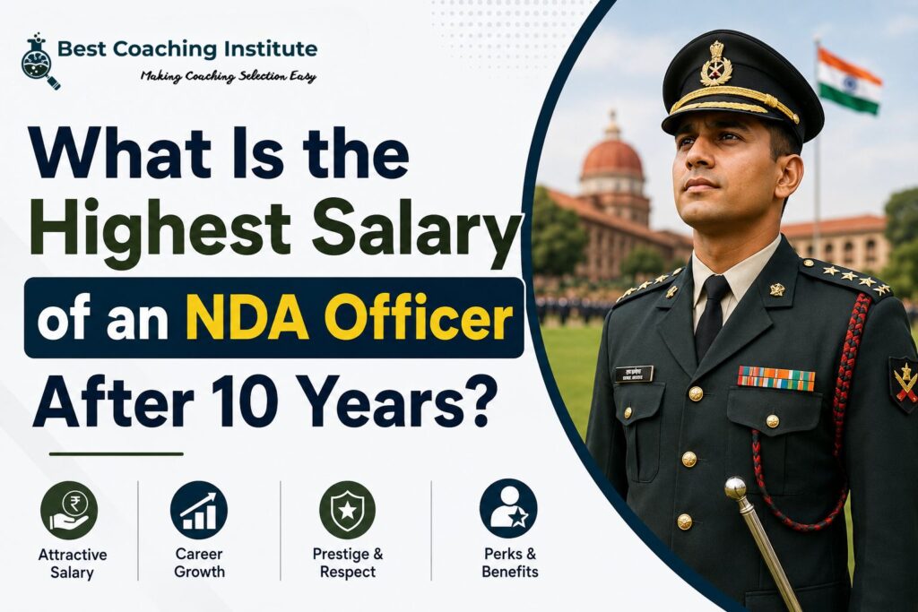 Highest Salary of an NDA Officer After 10 Years