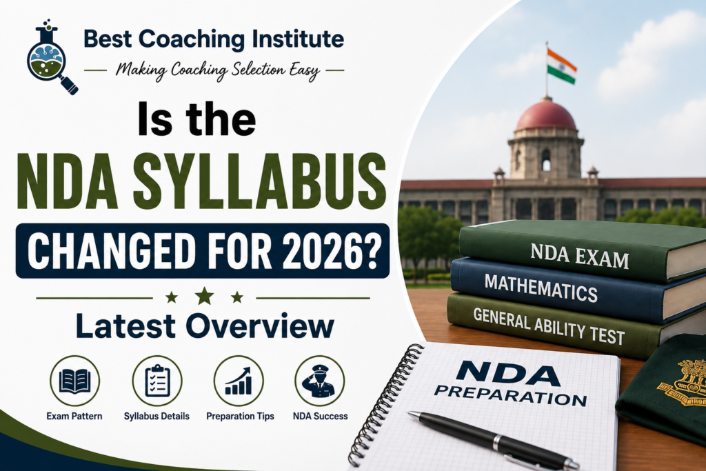 NDA syllabus changed for 2026
