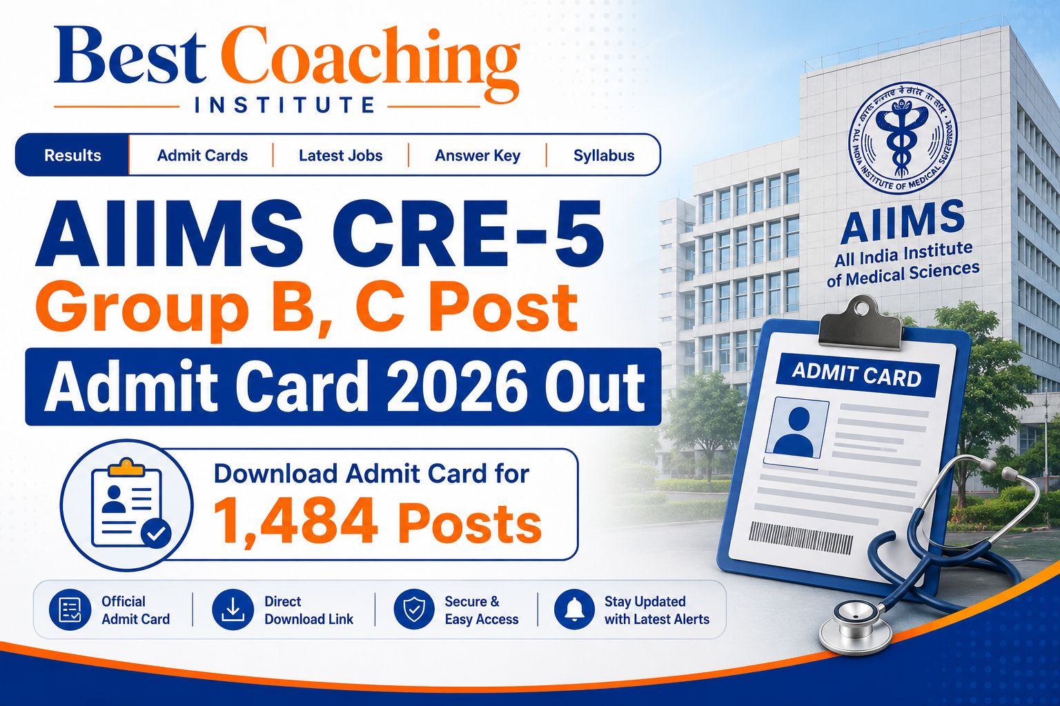 Admit Card 2026 Out