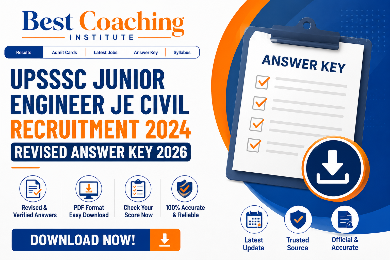 Revised Answer Key 2026