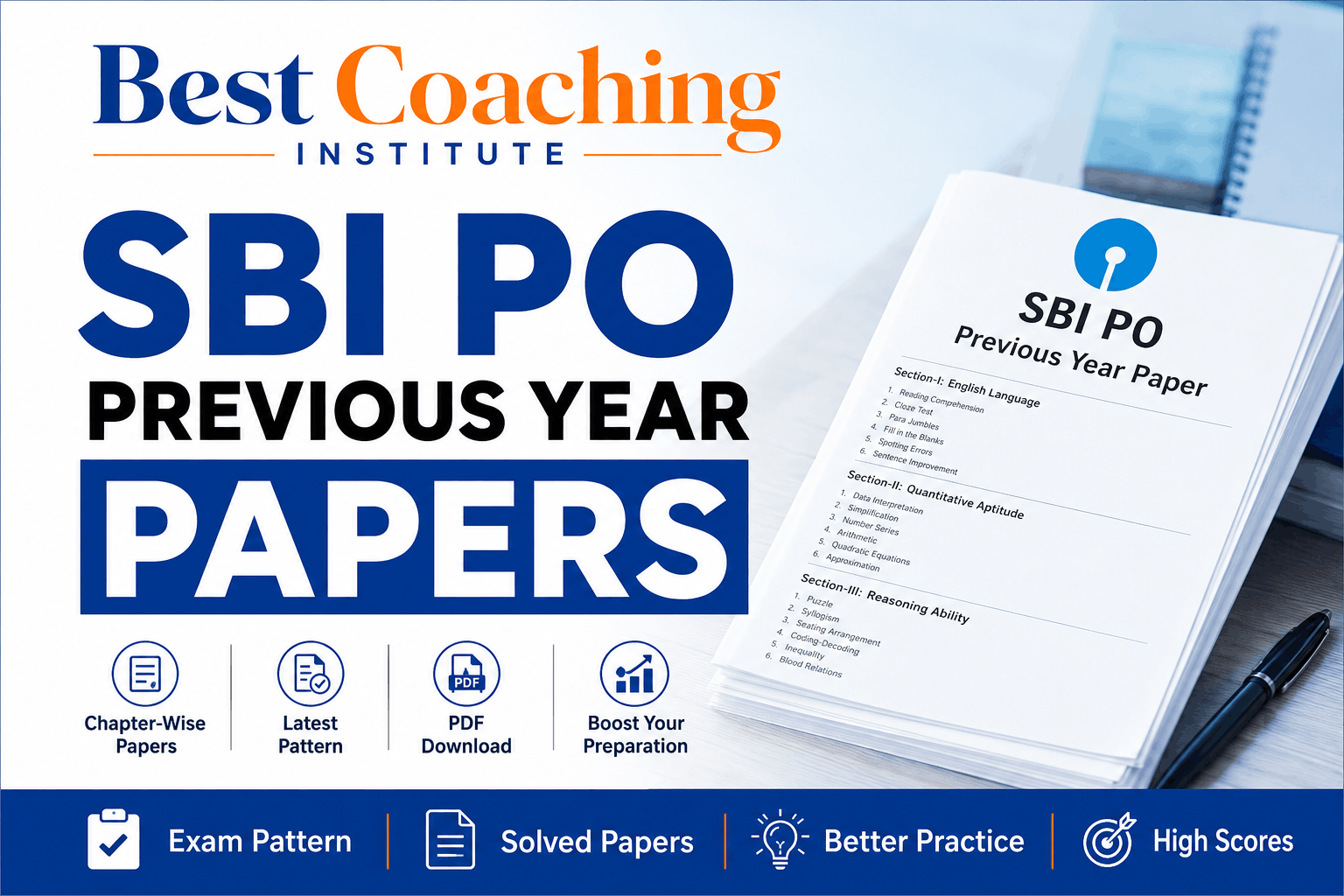 SBI PO Previous Year Papers