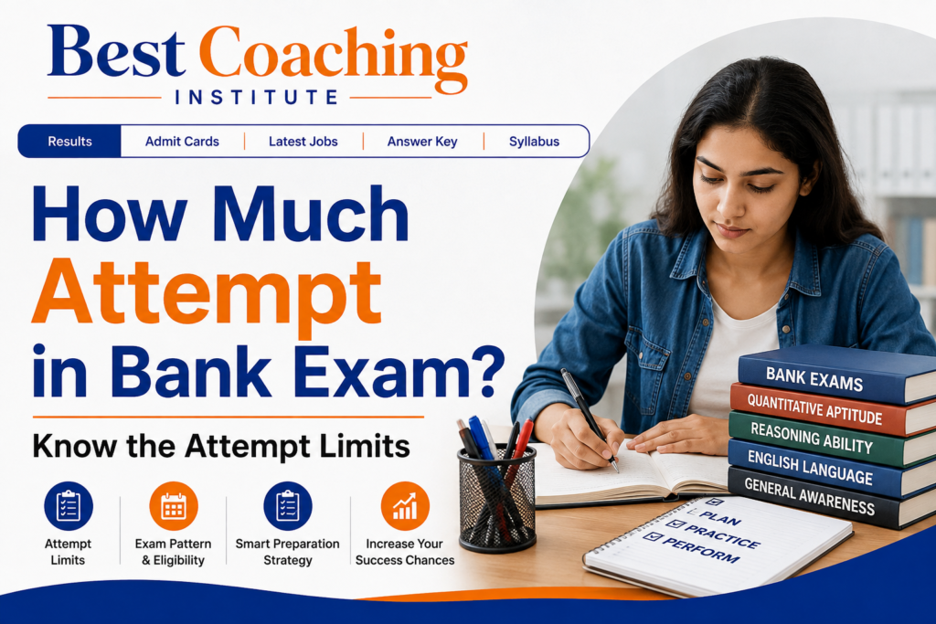 Attempt in Bank Exam