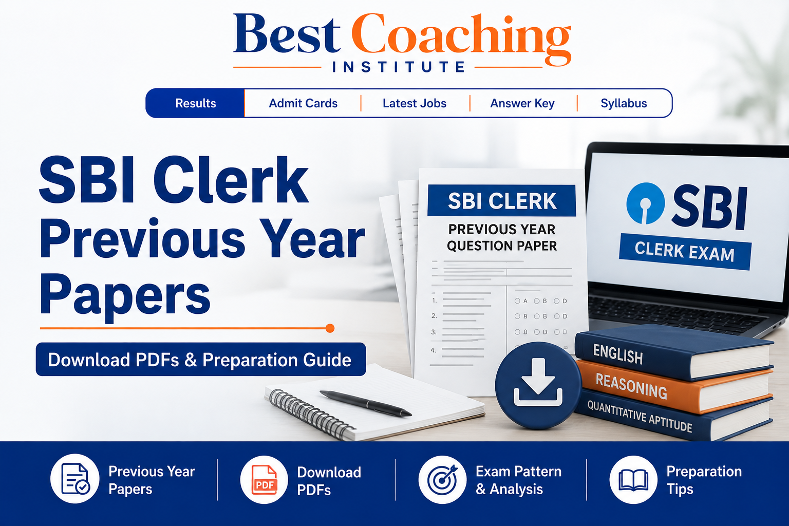 SBI Clerk Previous Year Papers