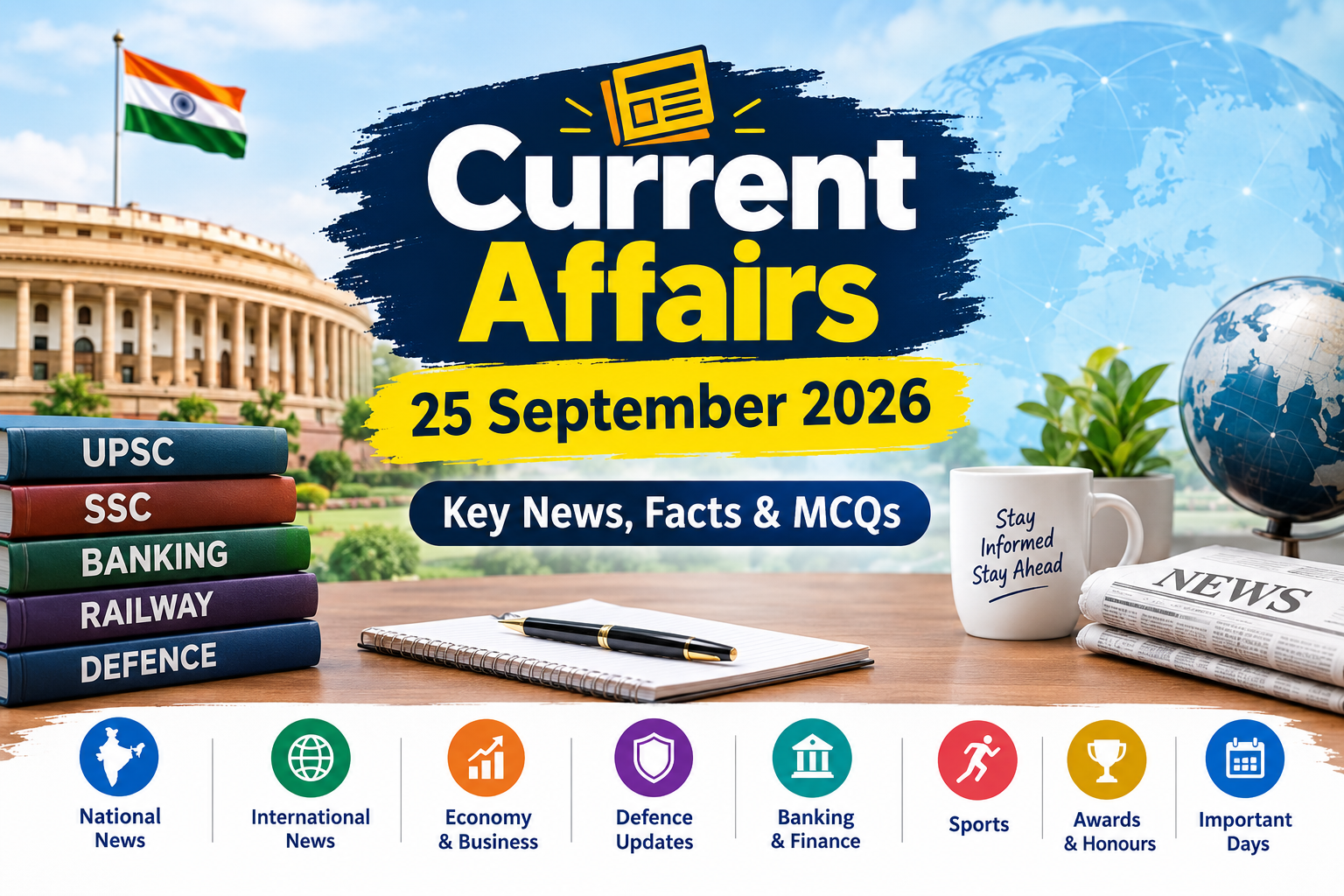 Current Affairs 25 September 2026