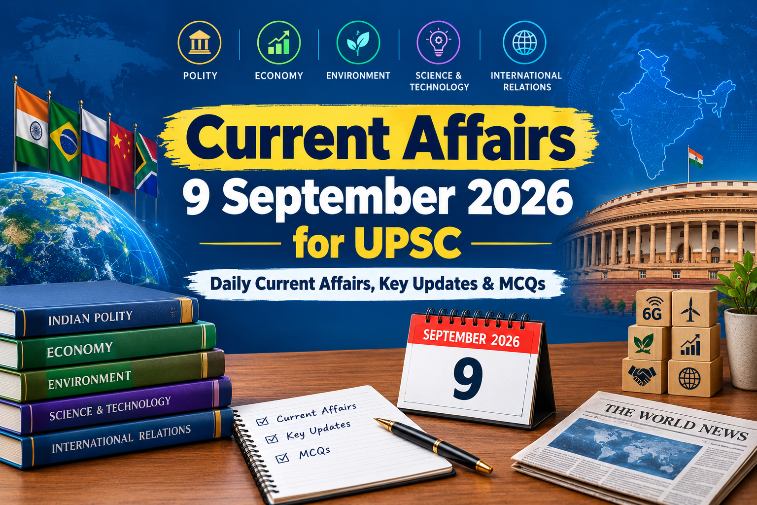 Current Affairs 9 September 2026
