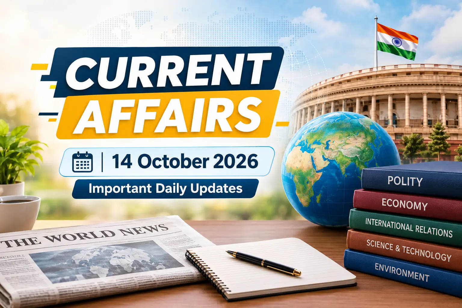 Current Affairs 14 October