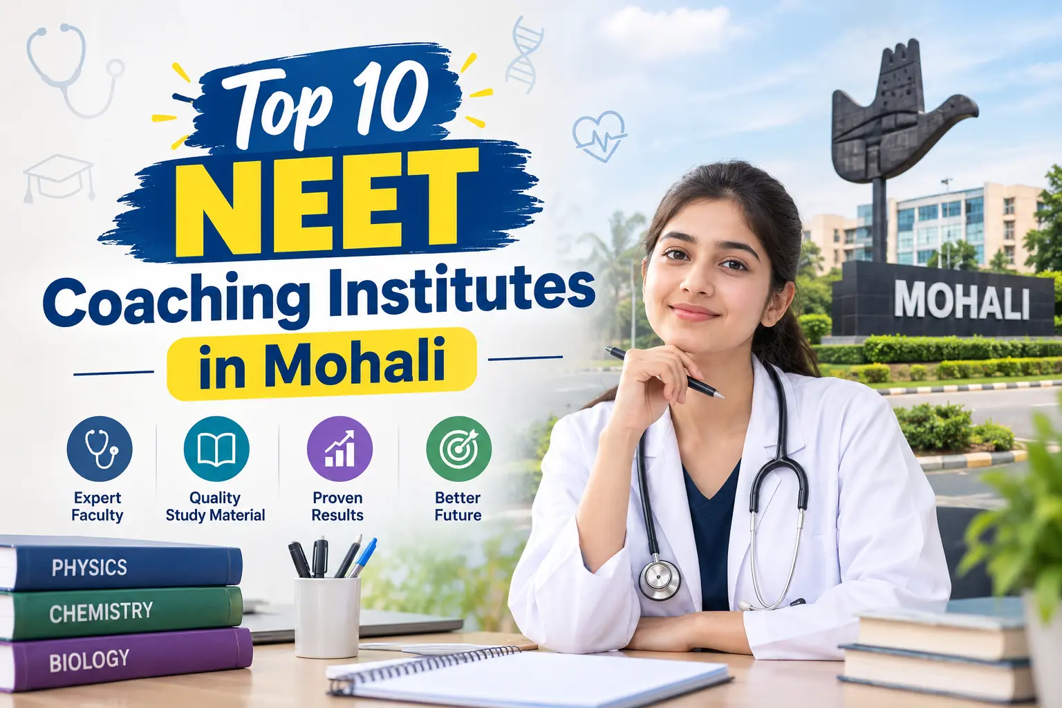 Top 10 NEET Coaching Institutes in Mohali