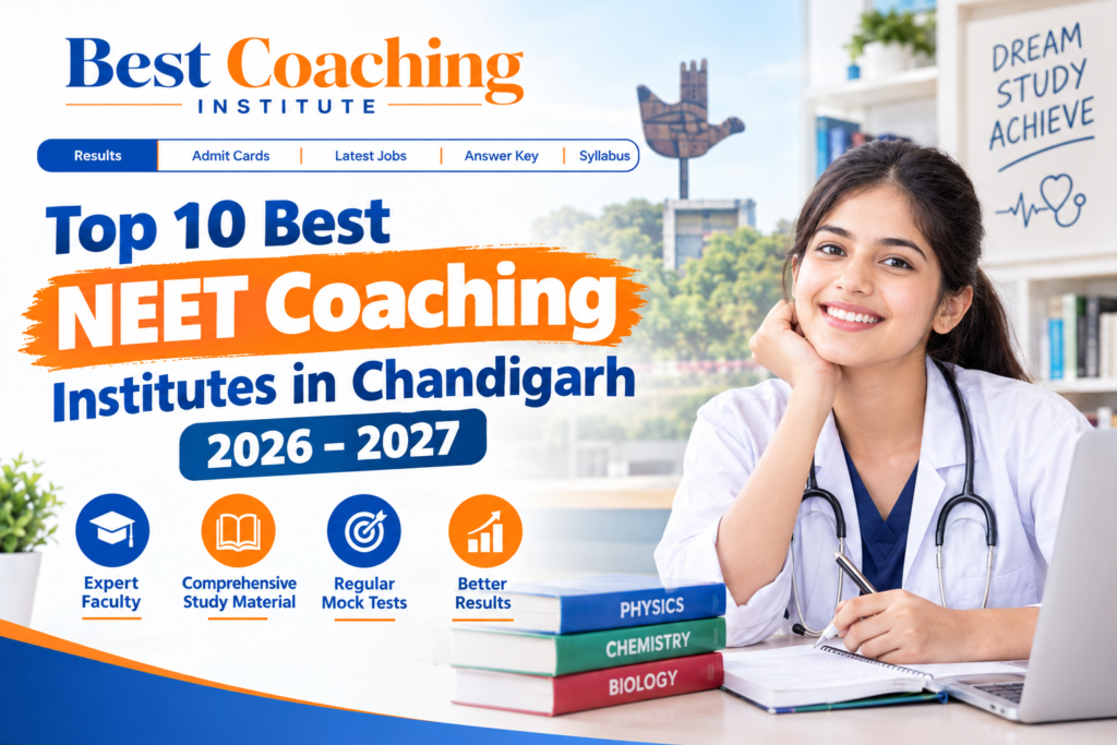 Top NEET Coaching Institutes in Chandigarh